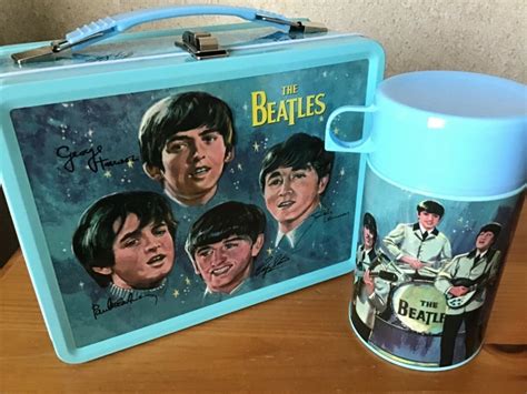 The Beatles Retro Lunch Box with Thermos by Factory 